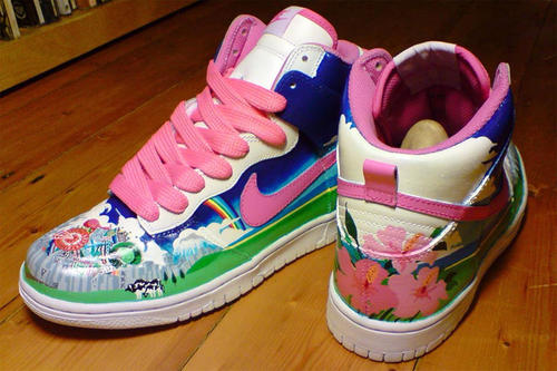 Everything sticks to these shoooooes!!!